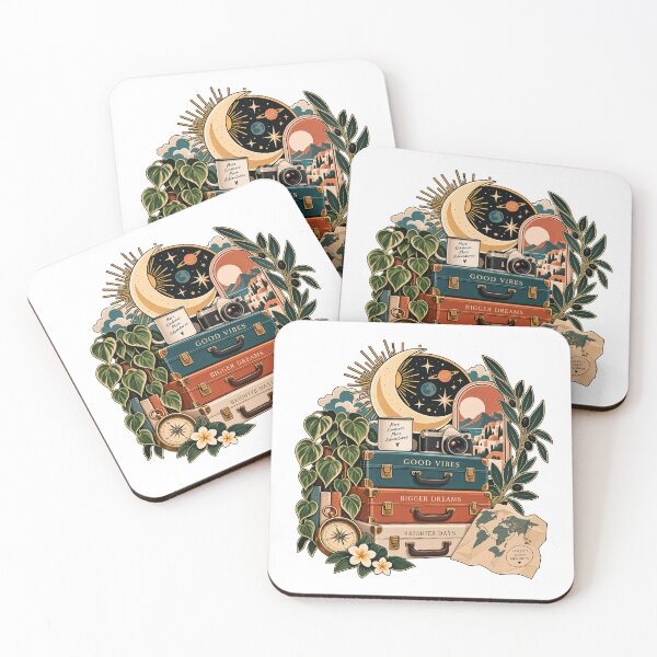 Item preview, Celestial Wanderlust Vintage Travel Adventure designed and sold by RetroPop23.