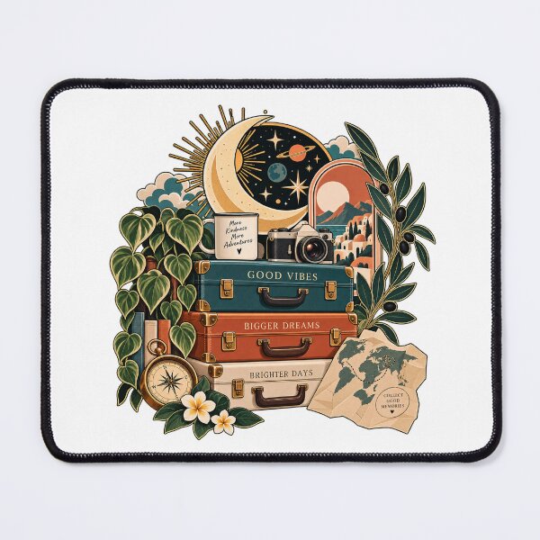 Item preview, Celestial Wanderlust Vintage Travel Adventure designed and sold by RetroPop23.