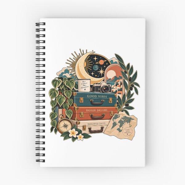 Item preview, Celestial Wanderlust Vintage Travel Adventure designed and sold by RetroPop23.