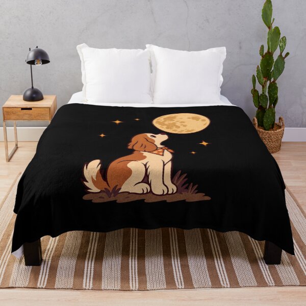 Item preview, Moonlit Dog Night designed and sold by LuveraxArt.