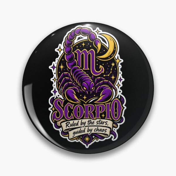 Item preview, Scorpio Zodiac Moon Mystical Design designed and sold by ninetyninedesignsart.