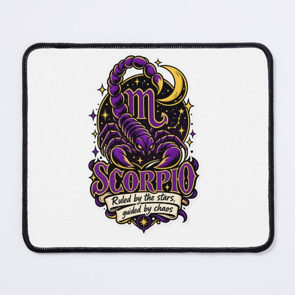 Item preview, Scorpio Zodiac Moon Mystical Design designed and sold by ninetyninedesignsart.