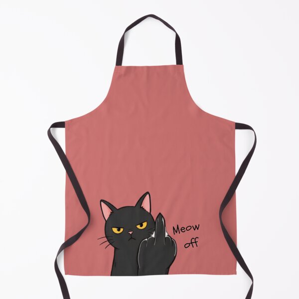 Item preview, Angry Black Cat Middle Finger designed and sold by zmsl.