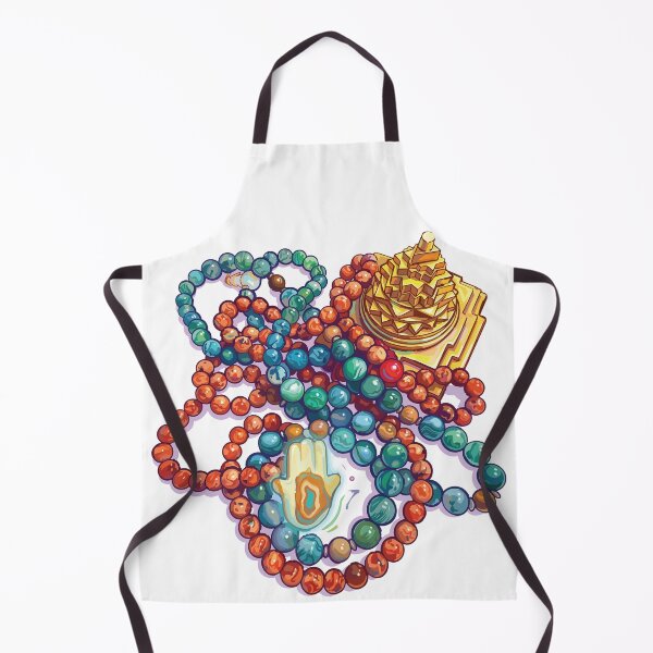 Item preview, Hindu Durga Yantra and Beads designed and sold by Azadi-Tree.
