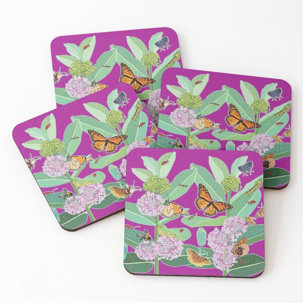 Item preview, Milkweed Microcosm of Butterflies and Pollinators designed and sold by Jedi-Artist.