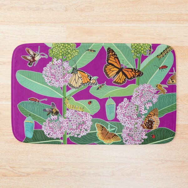 Item preview, Milkweed Microcosm of Butterflies and Pollinators designed and sold by Jedi-Artist.