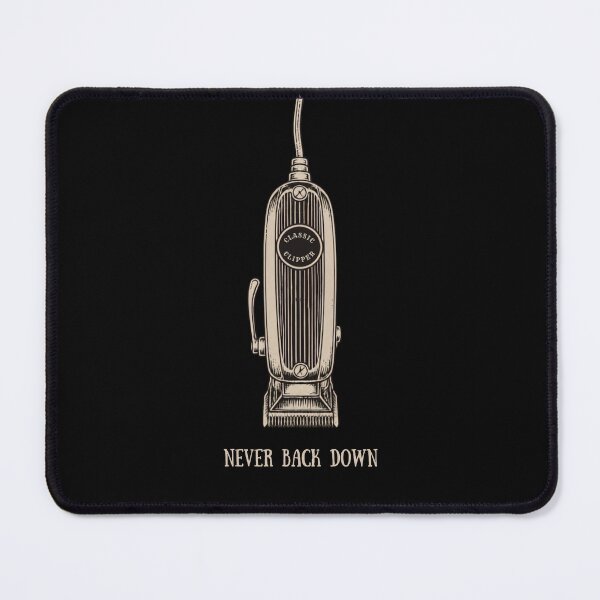 Item preview, Vintage Barber Clipper Never Back Down T-Shirt designed and sold by Barber MD Culture.
