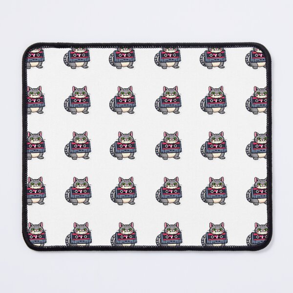 Item preview, Retro Cassette Tape Cat designed and sold by One More Run.