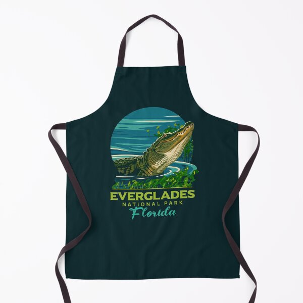 Item preview, Everglades National Park Florida Alligator Vintage Art designed and sold by LinaValearte.