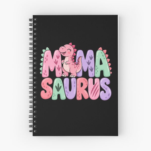 Item preview, Mama Saurus Mom Dinosaur Three Rex Birthday Boy Girl T-Shirt designed and sold by Trendably.