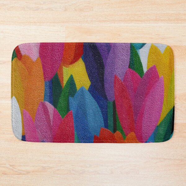 Item preview, Sunny Yellow Tulips Artwork Bright Spring Flowers designed and sold by AutoPopStudio.