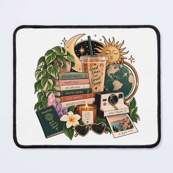 Item preview, Good Ideas Slow Living Travel Dreams designed and sold by RetroPop23.