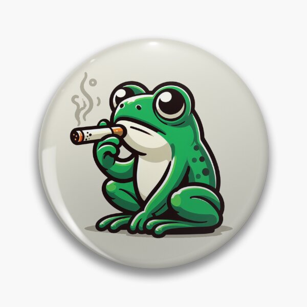 Item preview, Smoking Frog designed and sold by TheaterOfHexe.