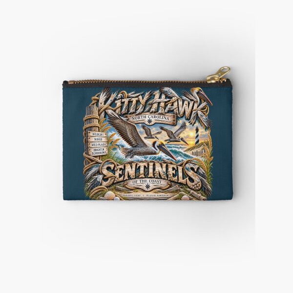 Item preview, Kitty Hawk Brown Pelican Sentinels designed and sold by The Coastal Route.
