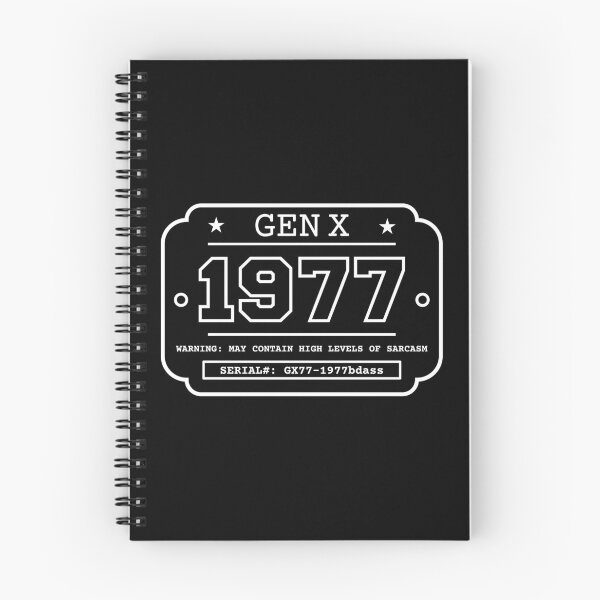 Item preview, 1977 GEN X Badge Vintage Industrial Label Generation X Design Retro Birthday Year designed and sold by HYPNK.