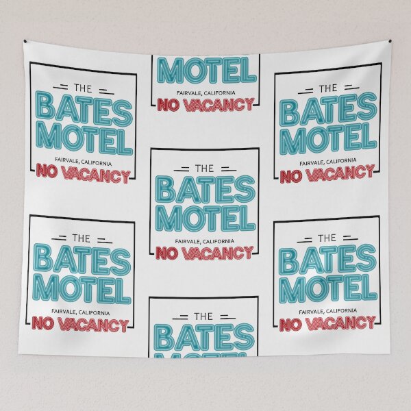 Item preview, The Bates Motel [black] designed and sold by red-leaf.