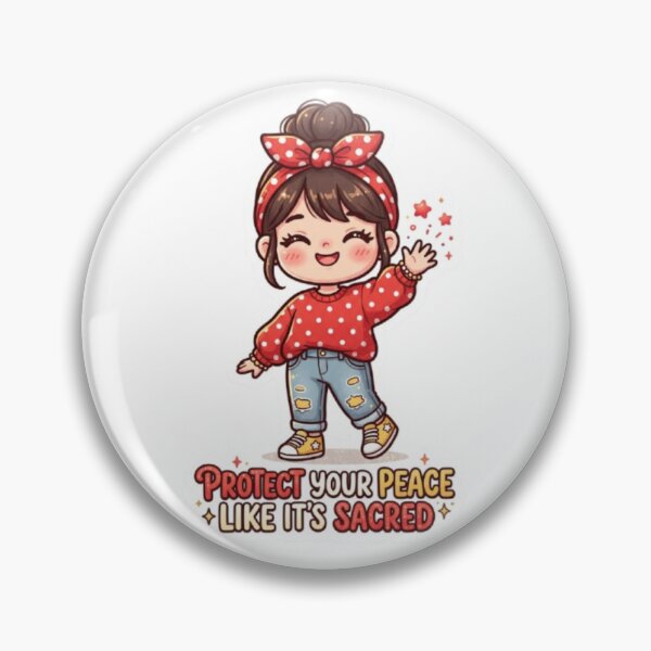 Item preview, Protect Your Peace Like It's Sacred Sticker | Boundaries Aesthetic Sticker designed and sold by HOODYBUDSTYLES.