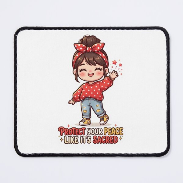 Item preview, Protect Your Peace Like It's Sacred Sticker | Boundaries Aesthetic Sticker designed and sold by HOODYBUDSTYLES.