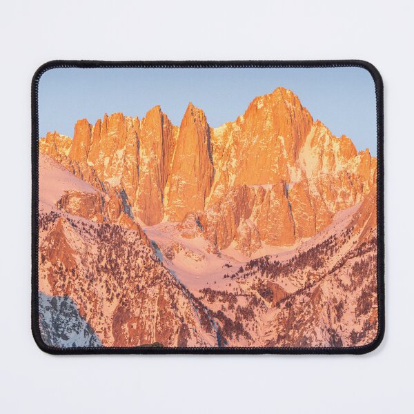 Item preview, Mount Whitney Sunrise Alpenglow Mountain Peak designed and sold by Wild Afterglow.
