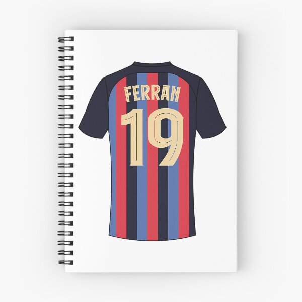 Item preview, Ferran Torres Barcelona Football Jersey Number 19 designed and sold by BettyannHenley.