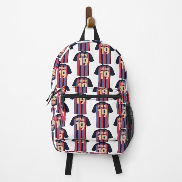 Aperçu de l'œuvre Maillot de football de Ferran Torres, FC Barcelone, numéro 19 créée et vendue par BettyannHenley.