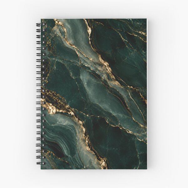 Item preview, Emerald Green Marble & Gold – Luxury Stone Pattern designed and sold by VOLLOS.