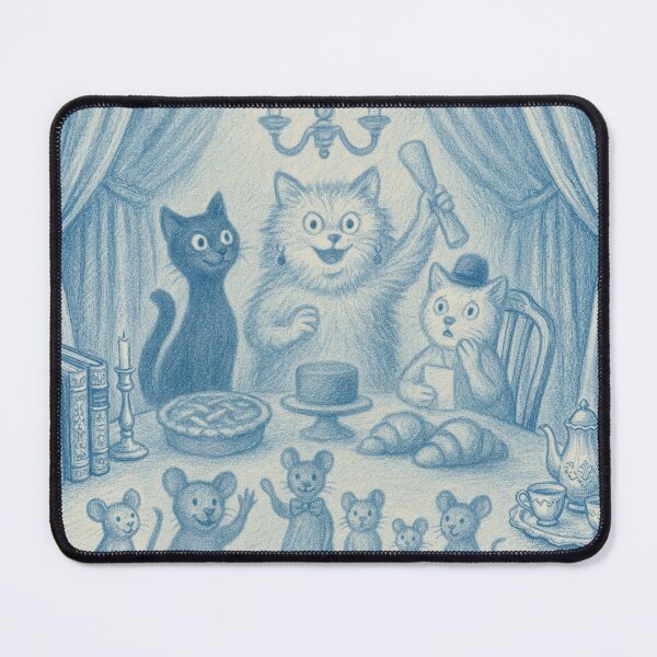 Item preview, Patricia - new vintage blue illustration - Fonulaseries designed and sold by Fonulaseries.