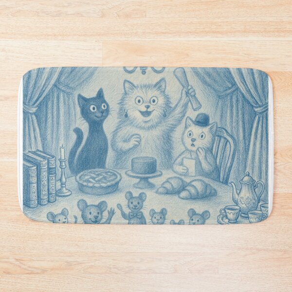 Item preview, Patricia - new vintage blue illustration - Fonulaseries designed and sold by Fonulaseries.