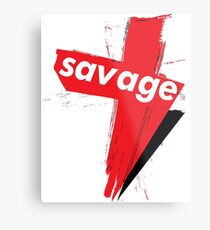 Savage Words Millennials Use Metal Print