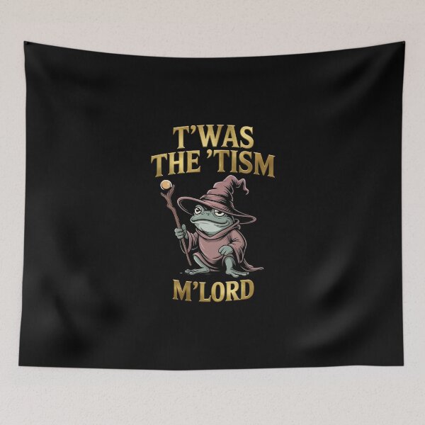 Item preview, T'was The 'Tism M'Lord designed and sold by Lina Caro.