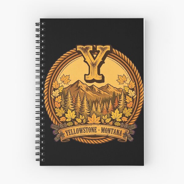 Item preview, Yellowstone Montana Vintage Letter Y Autumn Mountains – Retro Outdoor Emblem designed and sold by SDKENERGY.