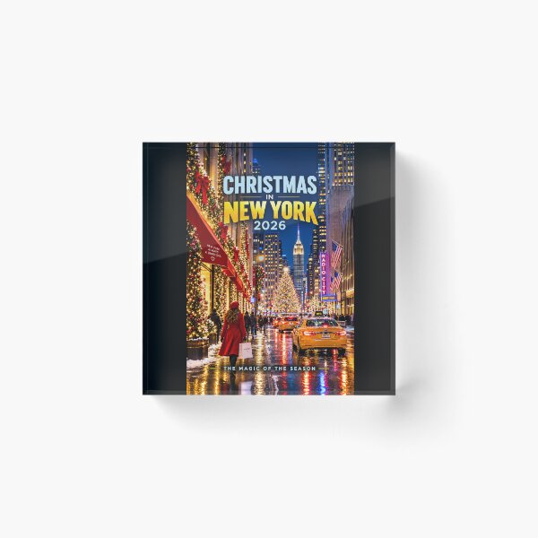 Item preview, CHRISTMAS IN NEW YORK 2026 - TIMES SQUARE - MANHATTAN - HARLEM designed and sold by DBM Photo Art 1.