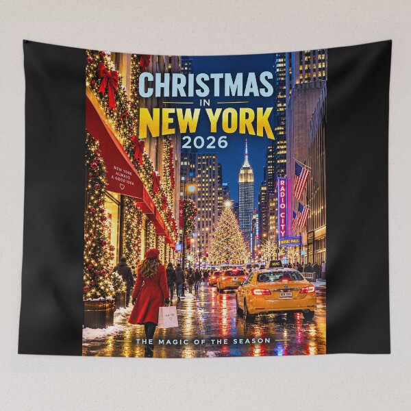 Item preview, CHRISTMAS IN NEW YORK 2026 - TIMES SQUARE - MANHATTAN - HARLEM designed and sold by DBM Photo Art 1.