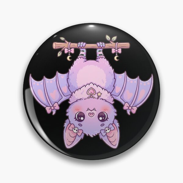 Item preview, Cute Pastel Goth Bat - Kawaii Halloween designed and sold by AOG-DESIGNS.