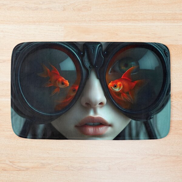 Item preview, Goldfish Glasses  designed and sold by UrbanTempleArt.