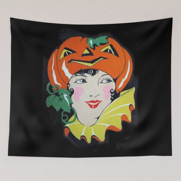 Item preview, Flapper Pumpkin Girl designed and sold by amanda150771.