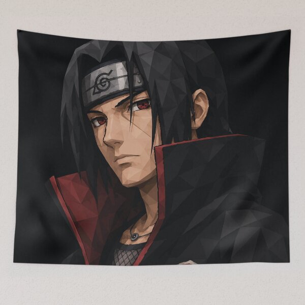 Item preview, Itachi Uchiha Naruto Akatsuki Anime Character Art designed and sold by LEGENDS ICONART GALLERY.