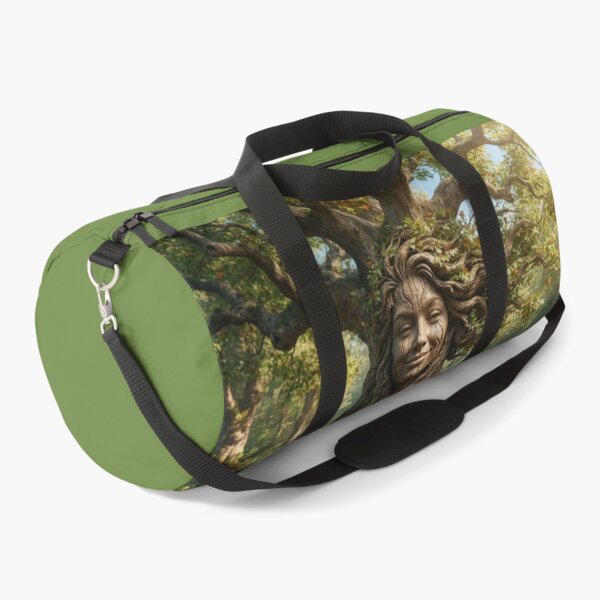 Item preview, Smiling Forest Dryad Sunny Nature Portrait Art designed and sold by AfresStudio.