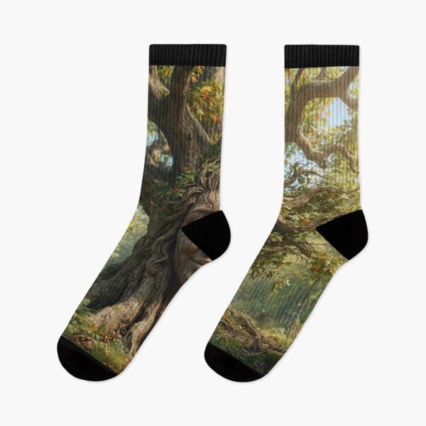 Item preview, Smiling Forest Dryad Sunny Nature Portrait Art designed and sold by AfresStudio.