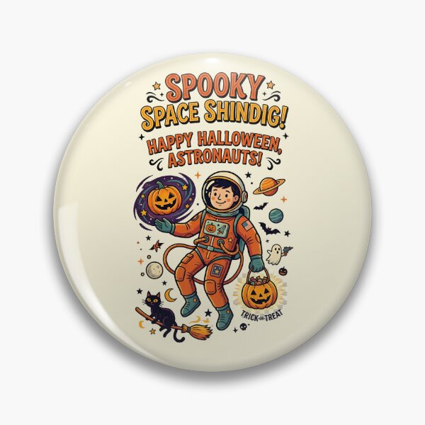 Artikelvorschau, Spooky space shinding - Halloween for astronauts entworfen und verkauft von ParadoxParadox.