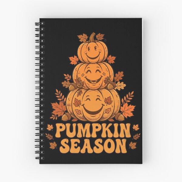 Item preview, Retro Pumpkin Season Stacked Smiley Pumpkins – Cute Autumn Vibe designed and sold by SDKENERGY.