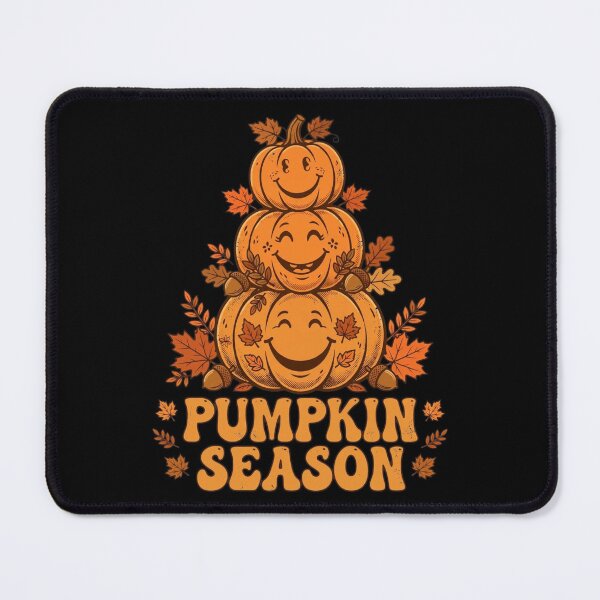 Item preview, Retro Pumpkin Season Stacked Smiley Pumpkins – Cute Autumn Vibe designed and sold by SDKENERGY.