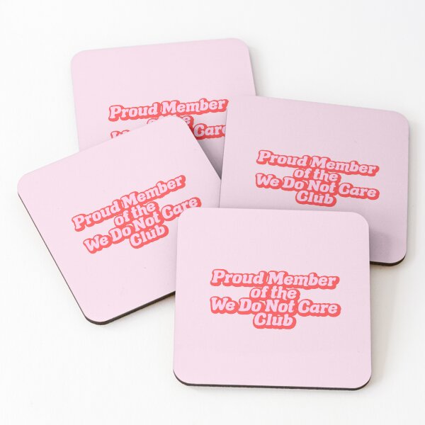 Item preview, PROUD MEMBER OF THE WE DO NOT CARE CLUB | wdnc club  designed and sold by thehappyintrovert .