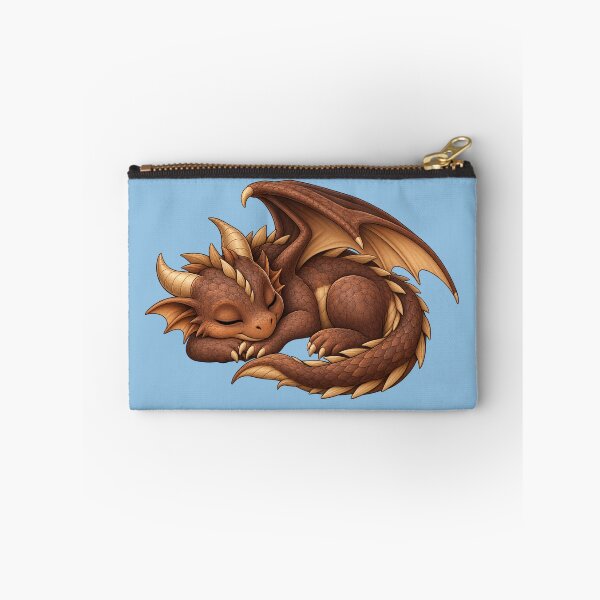 Item preview, Cute Sleeping Baby Dragon Illustration designed and sold by Hatchling Hollow.