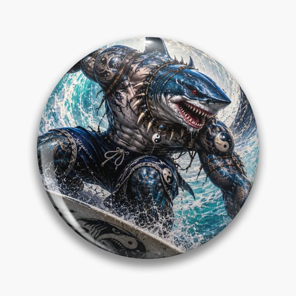 Item preview, Reef Reaper Barrel Shredder Shark designed and sold by EterniaE.