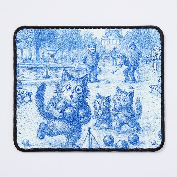 Item preview, Gustave, Nicky & Vicky in the Tuileries Park - Fonulaseries designed and sold by Fonulaseries.