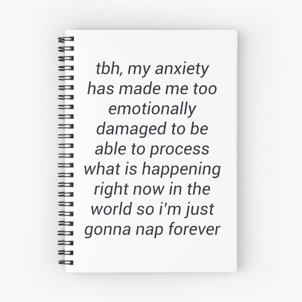Item preview, Anxiety Nap designed and sold by OnlyManOnMars.