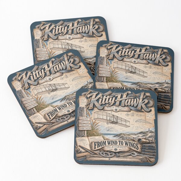 Item preview, Kitty Hawk From Wind to Wings designed and sold by The Coastal Route.