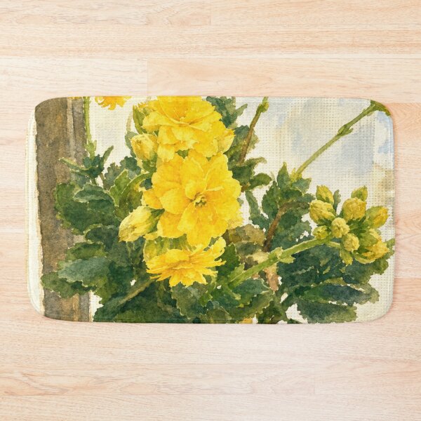 Item preview, Yellow flowers on the balcony designed and sold by Carol-arts-.