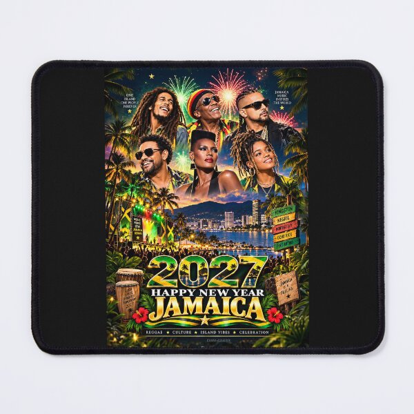 Item preview, 2027 HAPPY NEW YEAR - JAMAICA - 9 MILES - KINGSTON, MONTEGO BAY designed and sold by DBM Photo Art 1.